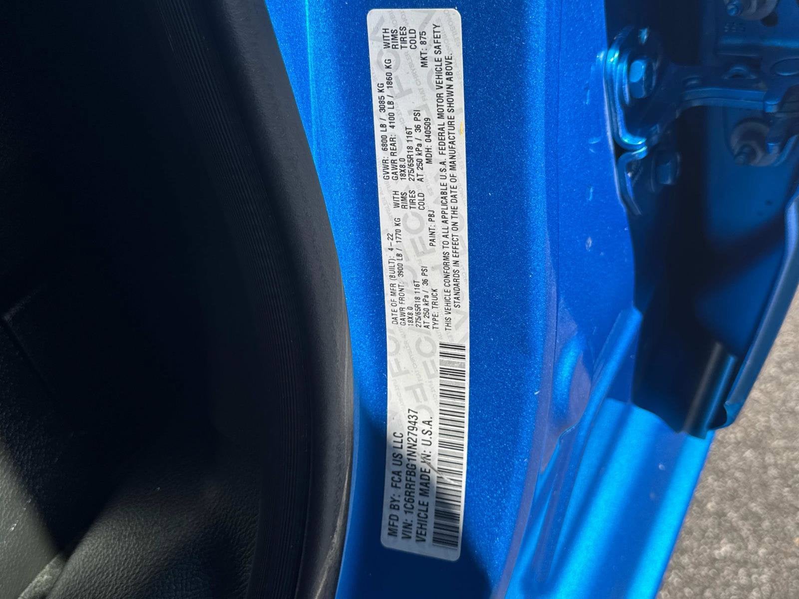 2022 RAM 1500 Big Horn