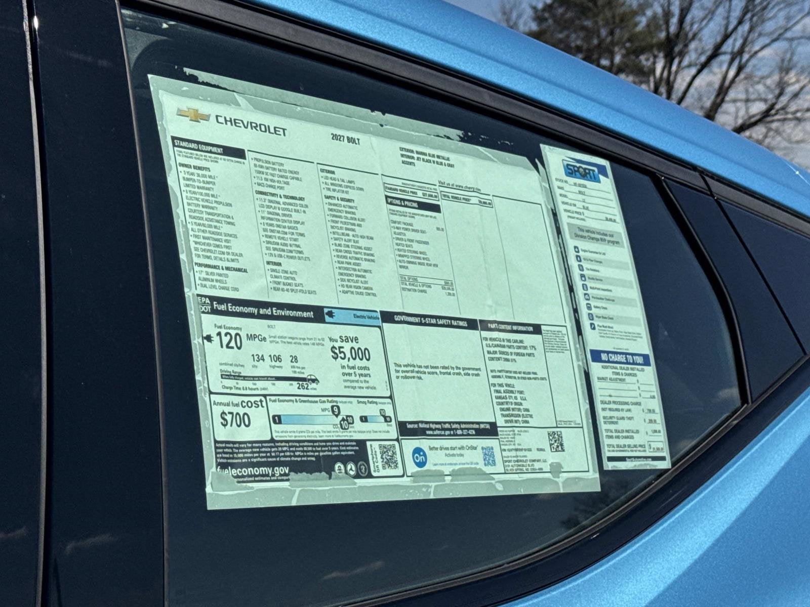 2027 Chevrolet Bolt LT