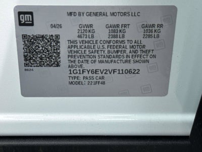 2027 Chevrolet Bolt LT
