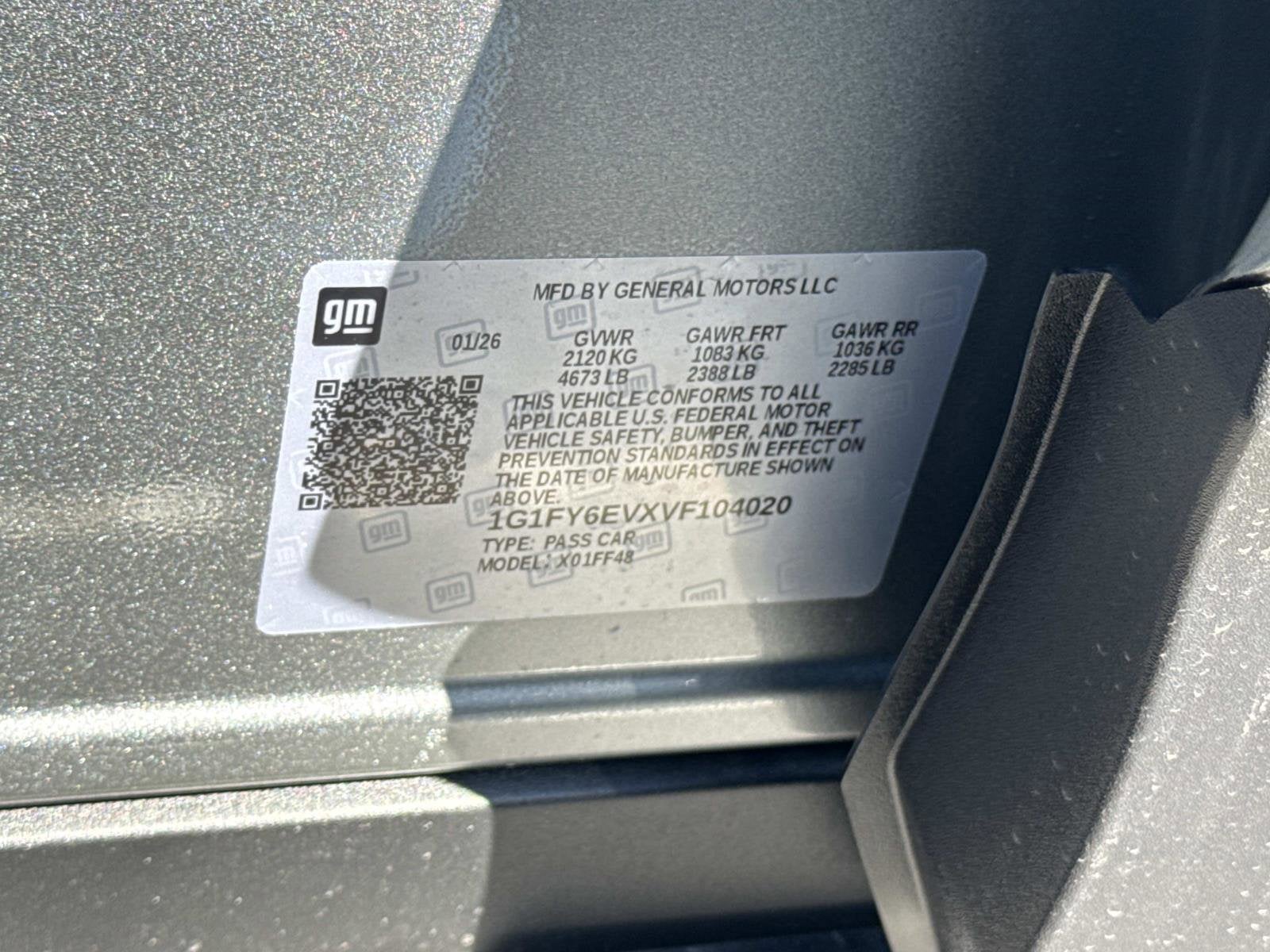 2027 Chevrolet Bolt LT