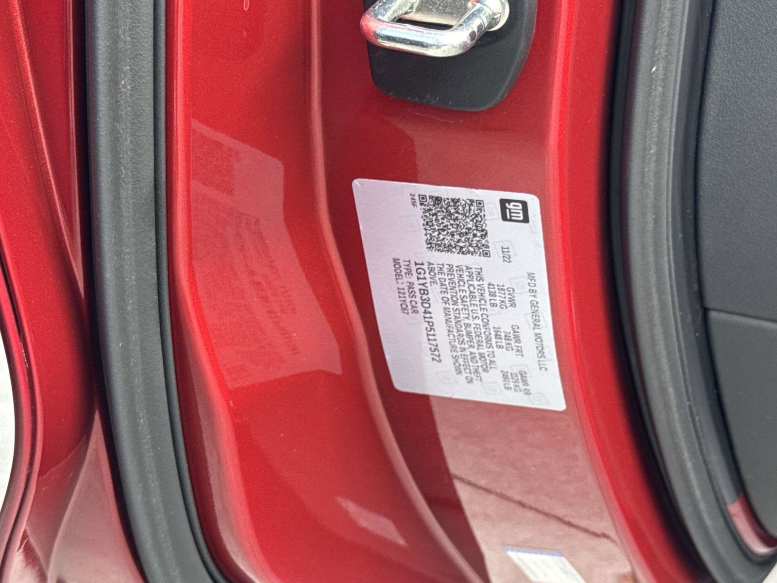 2023 Chevrolet Corvette Stingray 2LT