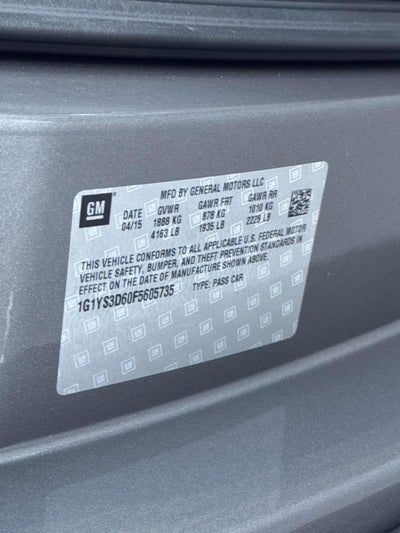 2015 Chevrolet Corvette Z06 Z06 2LZ