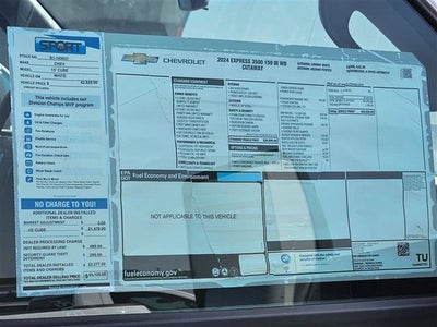 2024 Chevrolet Express Cutaway 3500 1WT