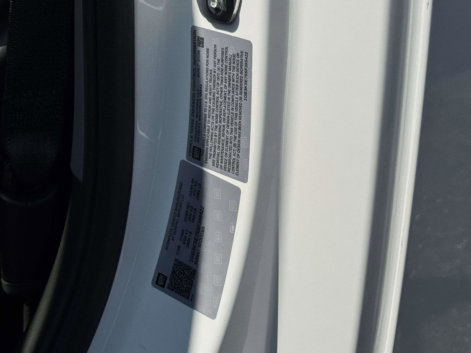 2025 Chevrolet Silverado 3500 HD Chassis Cab Work Truck