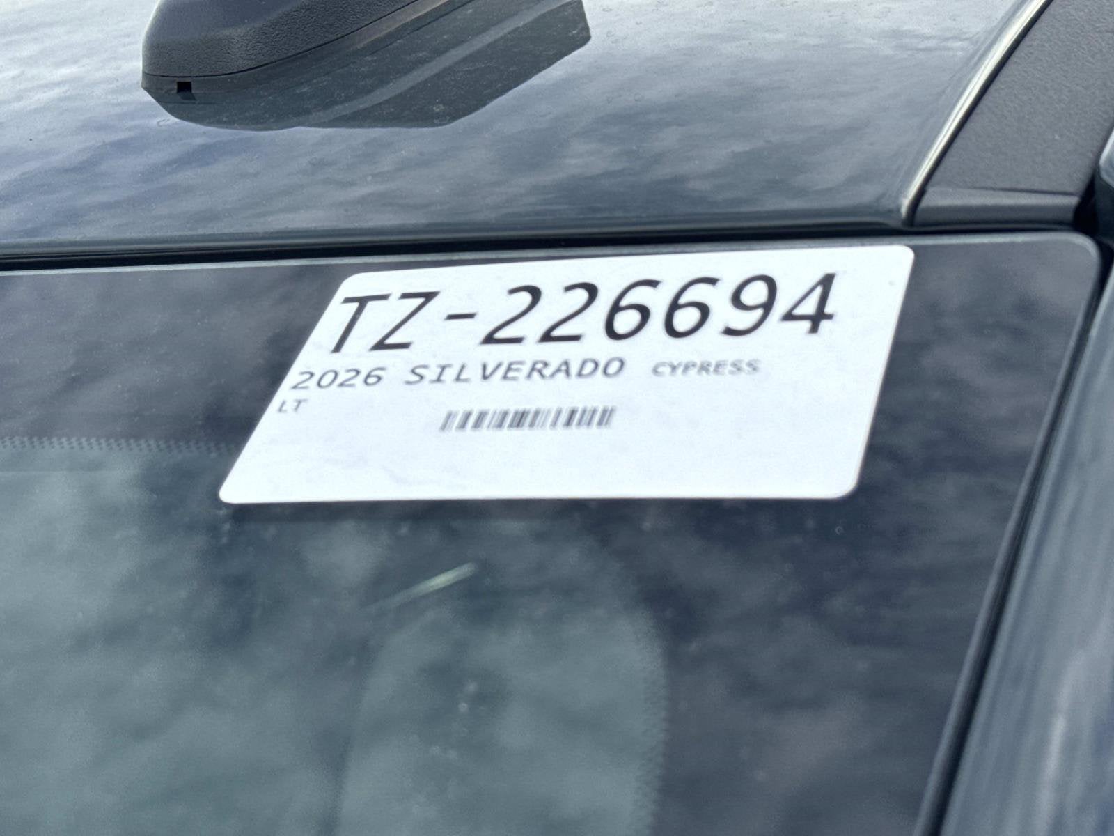 2026 Chevrolet Silverado 1500 LT