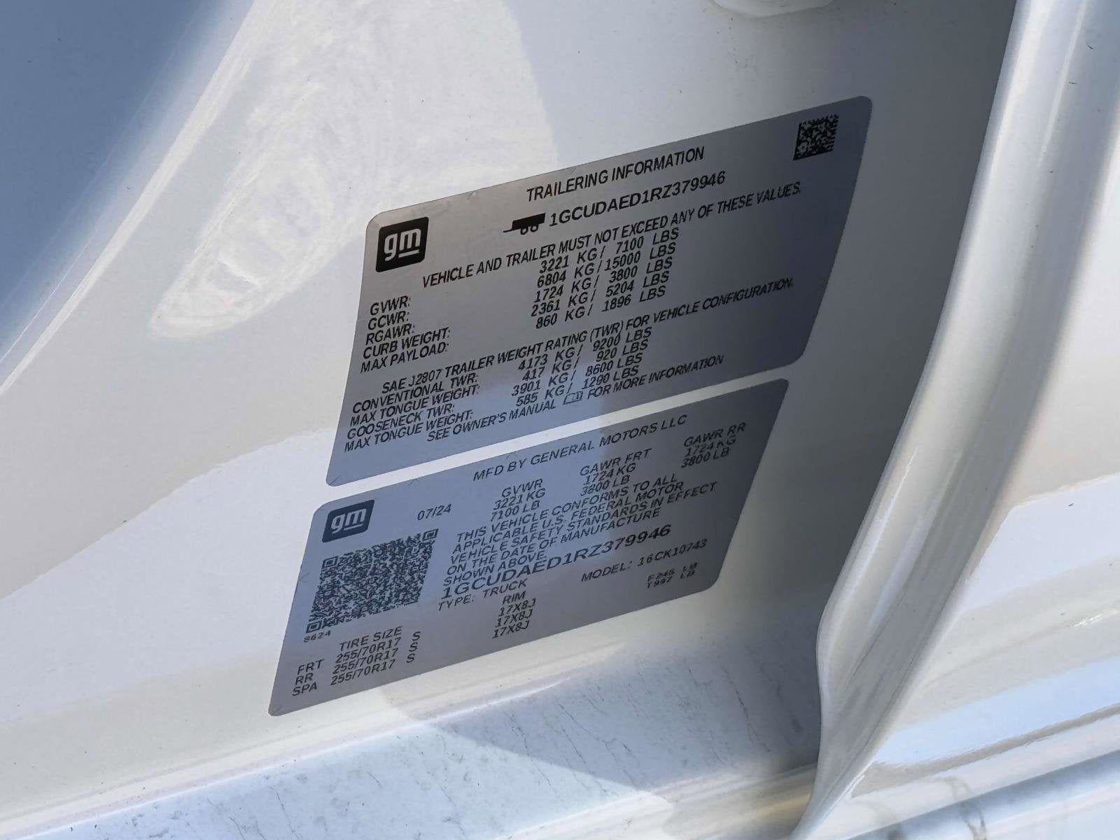 2024 Chevrolet Silverado 1500 WT