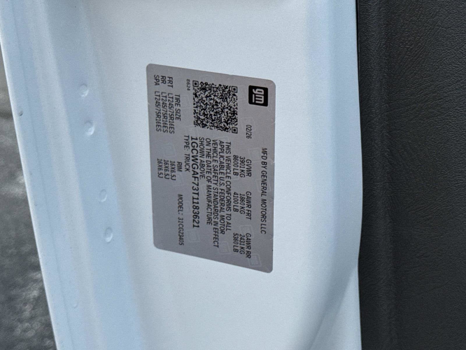 2026 Chevrolet Express Cargo Work Van - Photo 26