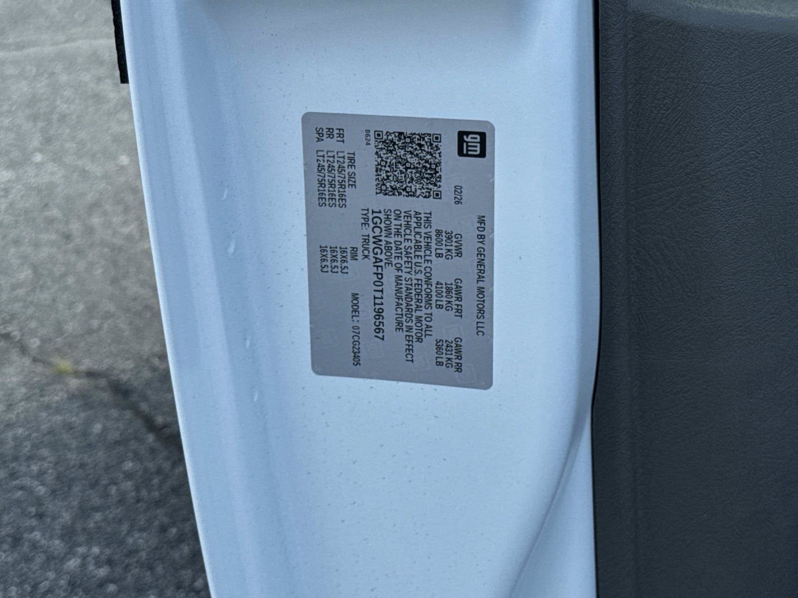 2026 Chevrolet Express Cargo WT