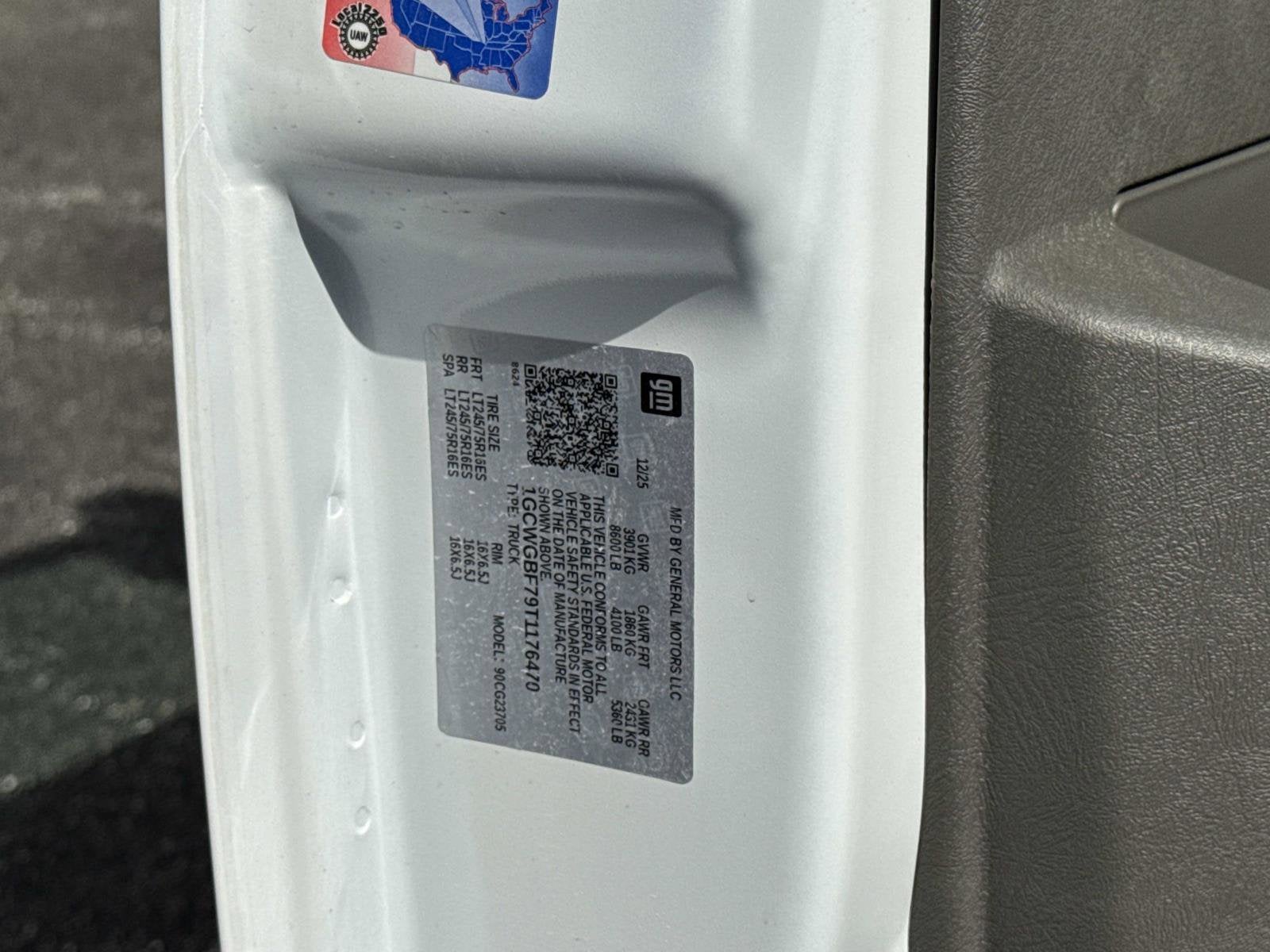 2026 Chevrolet Express Cargo WT