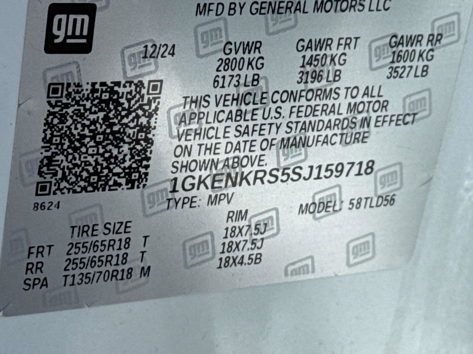 2025 GMC Acadia Elevation