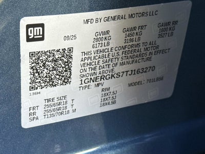 2026 Chevrolet Traverse LT