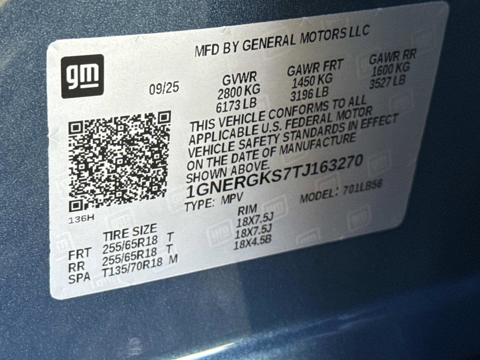 2026 Chevrolet Traverse LT