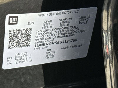 2025 Chevrolet Traverse LT