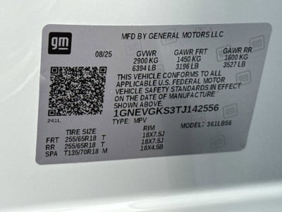 2026 Chevrolet Traverse LT