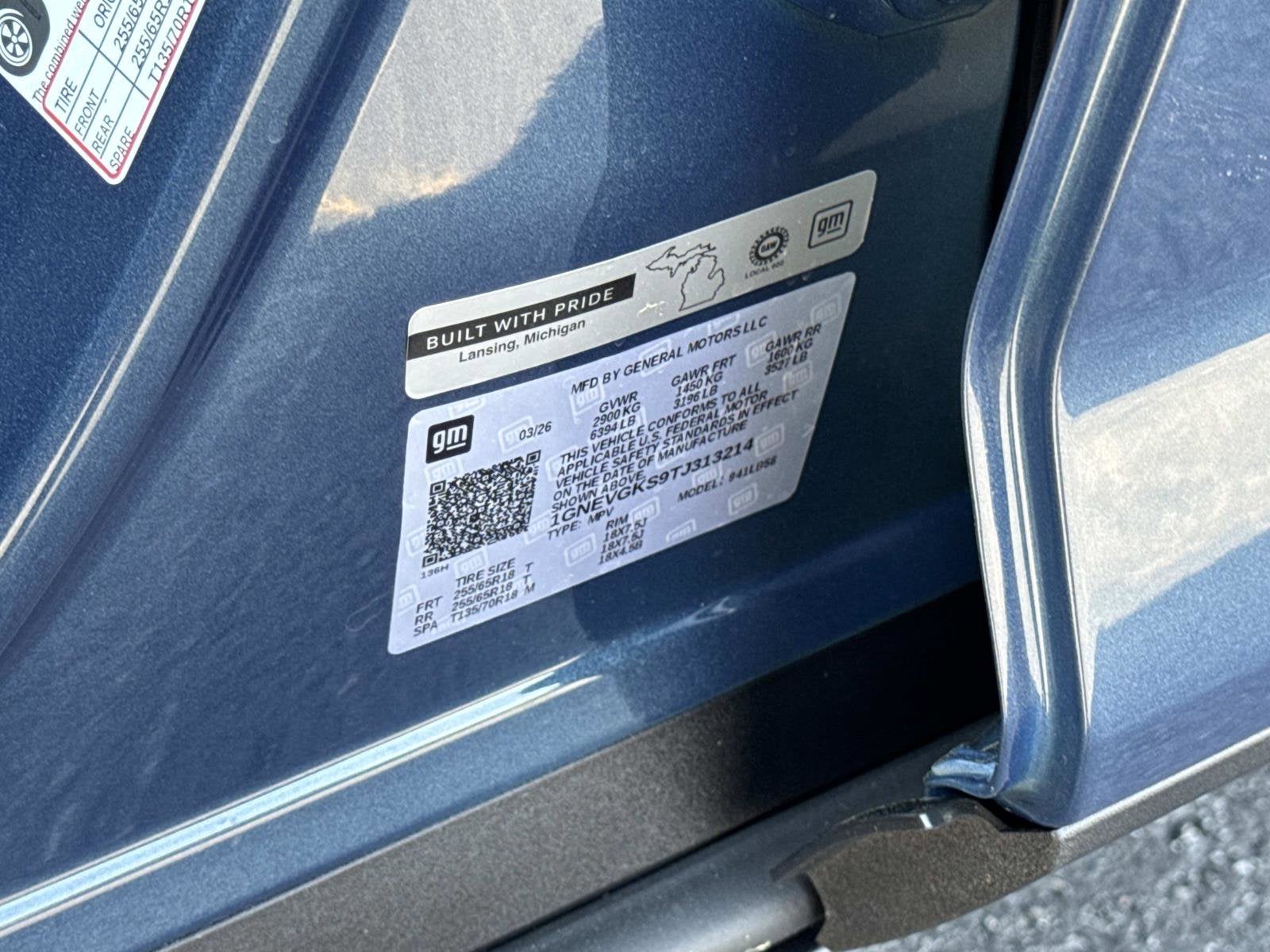 2026 Chevrolet Traverse LT