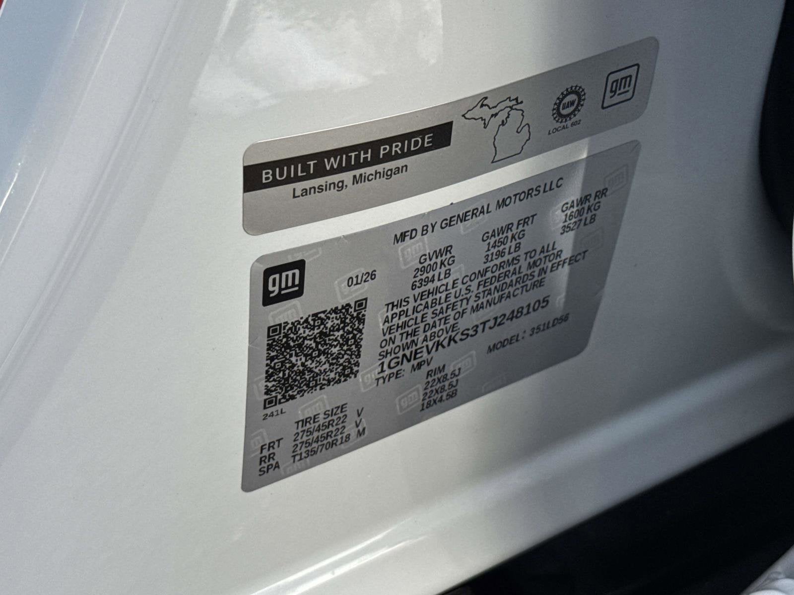 2026 Chevrolet Traverse High Country