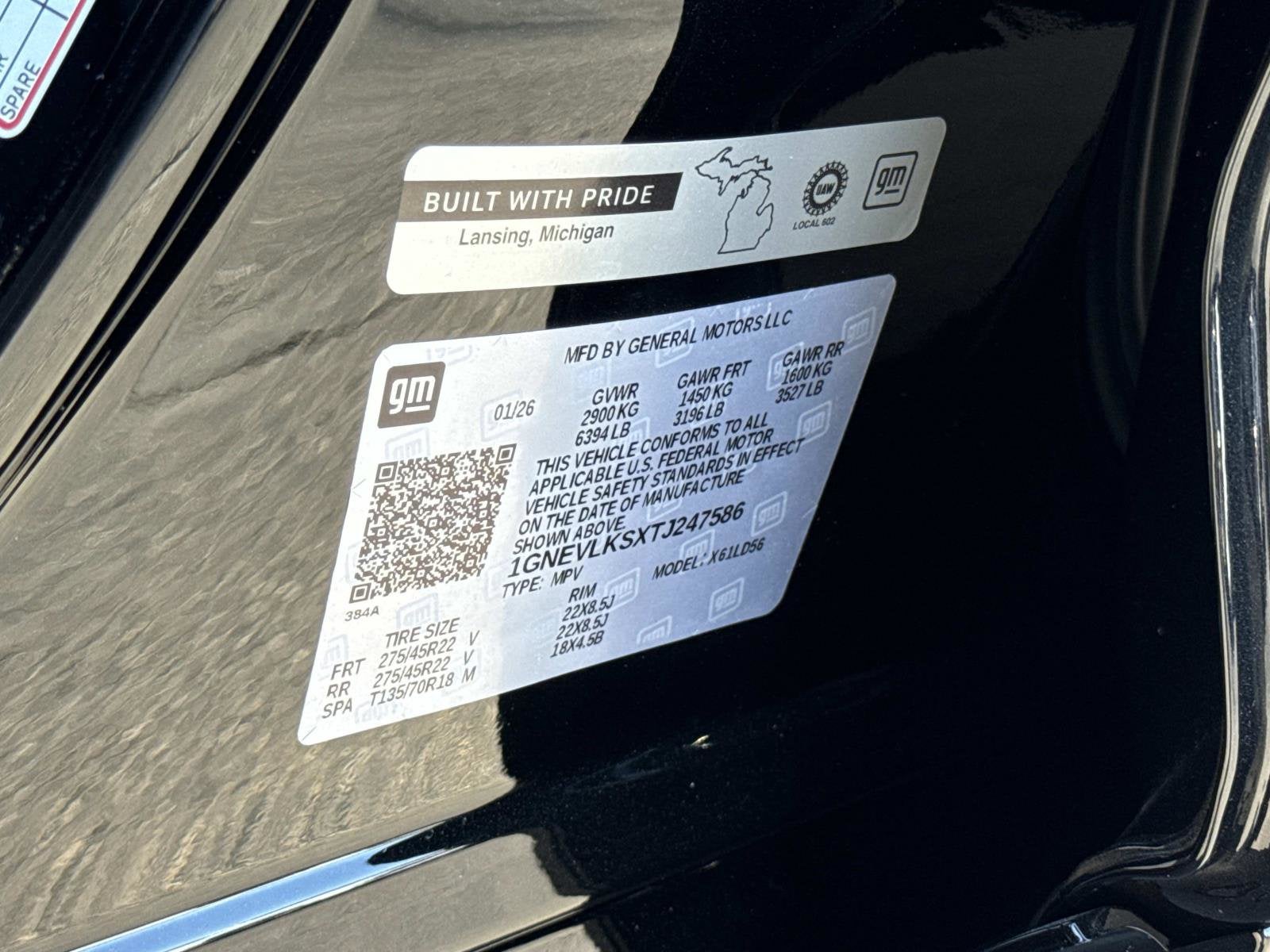 2026 Chevrolet Traverse RS