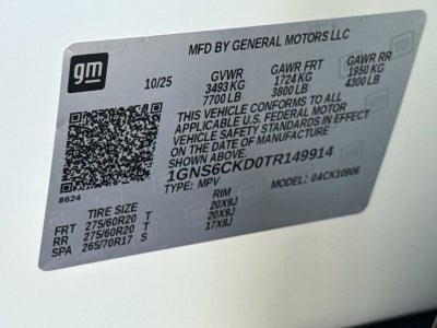 2026 Chevrolet Suburban LT