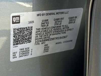 2026 Chevrolet Tahoe LS