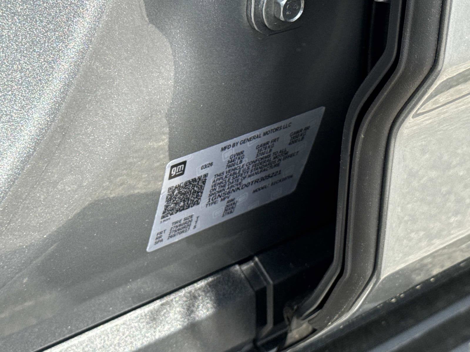 2026 Chevrolet Tahoe LT