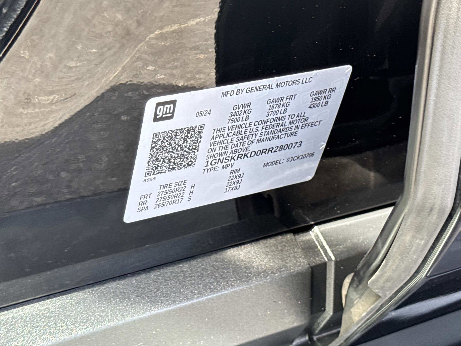 2024 Chevrolet Tahoe RST