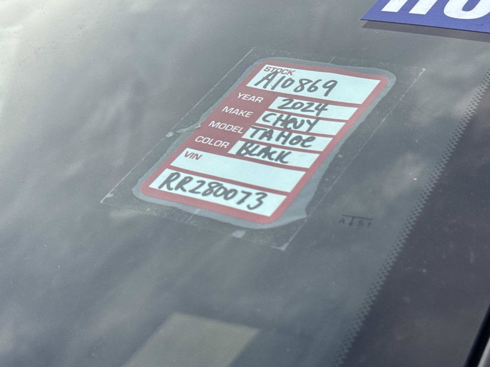 2024 Chevrolet Tahoe RST