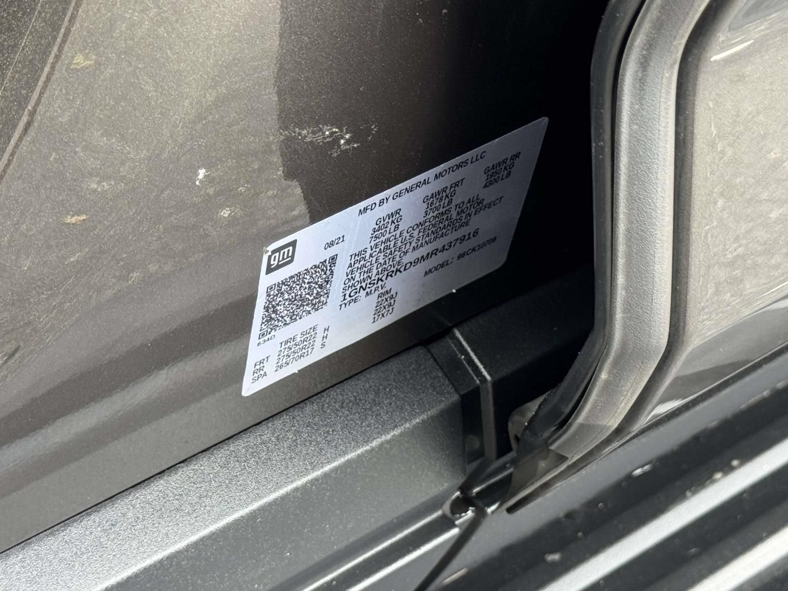 2021 Chevrolet Tahoe RST