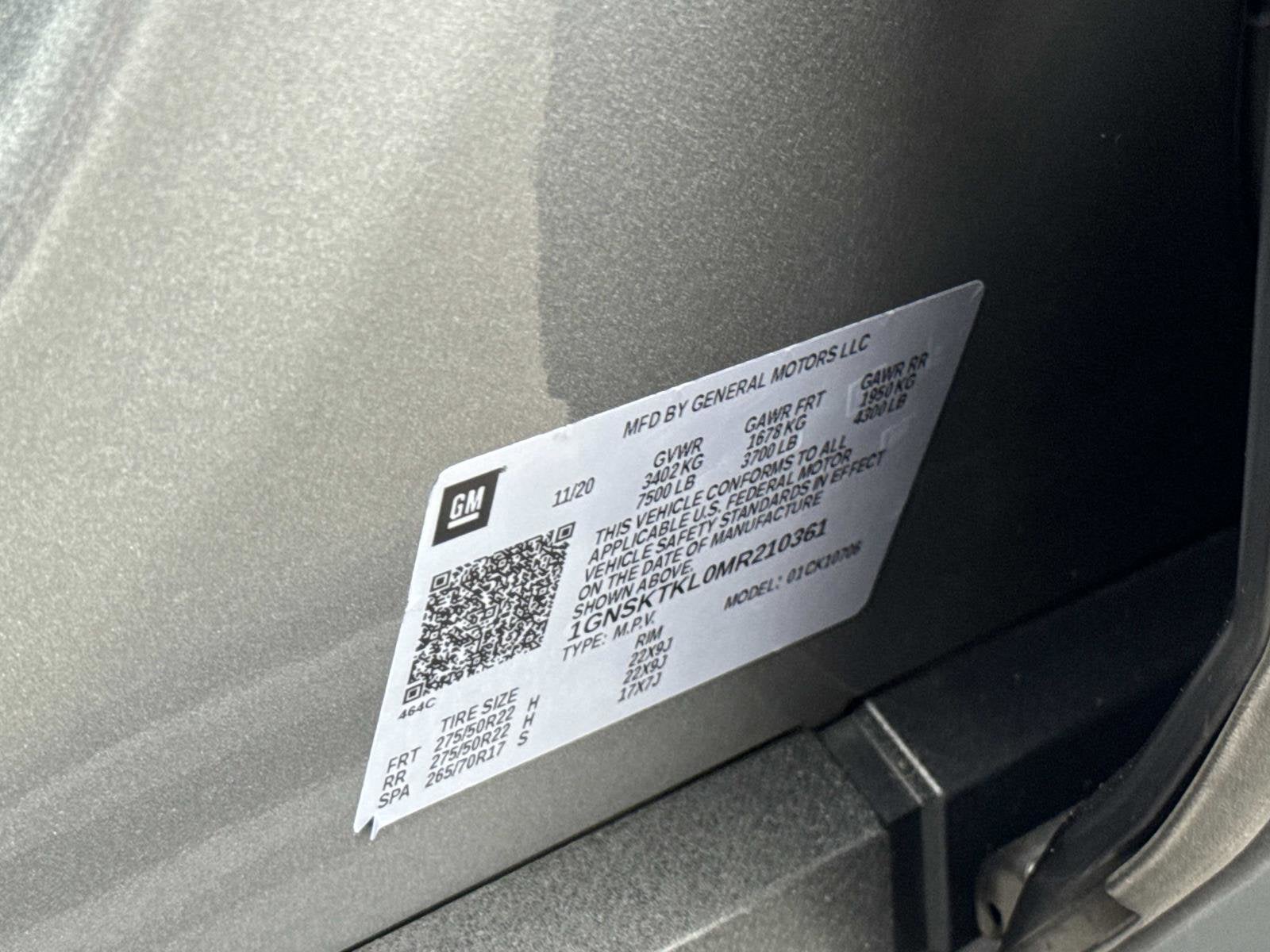 2021 Chevrolet Tahoe High Country