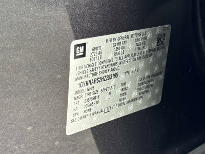 2017 Cadillac XT5 FWD