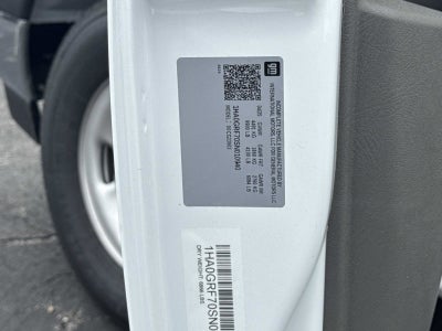 2025 Chevrolet Express Cutaway 3500 1WT