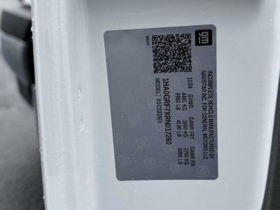 2024 Chevrolet Express Cutaway 3500 1WT