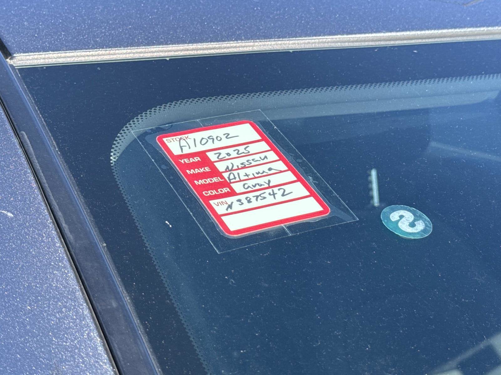 2025 Nissan Altima SV