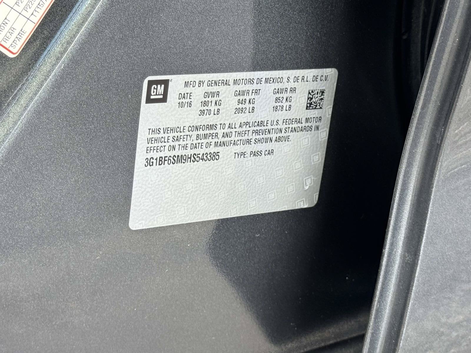 2017 Chevrolet Cruze Premier