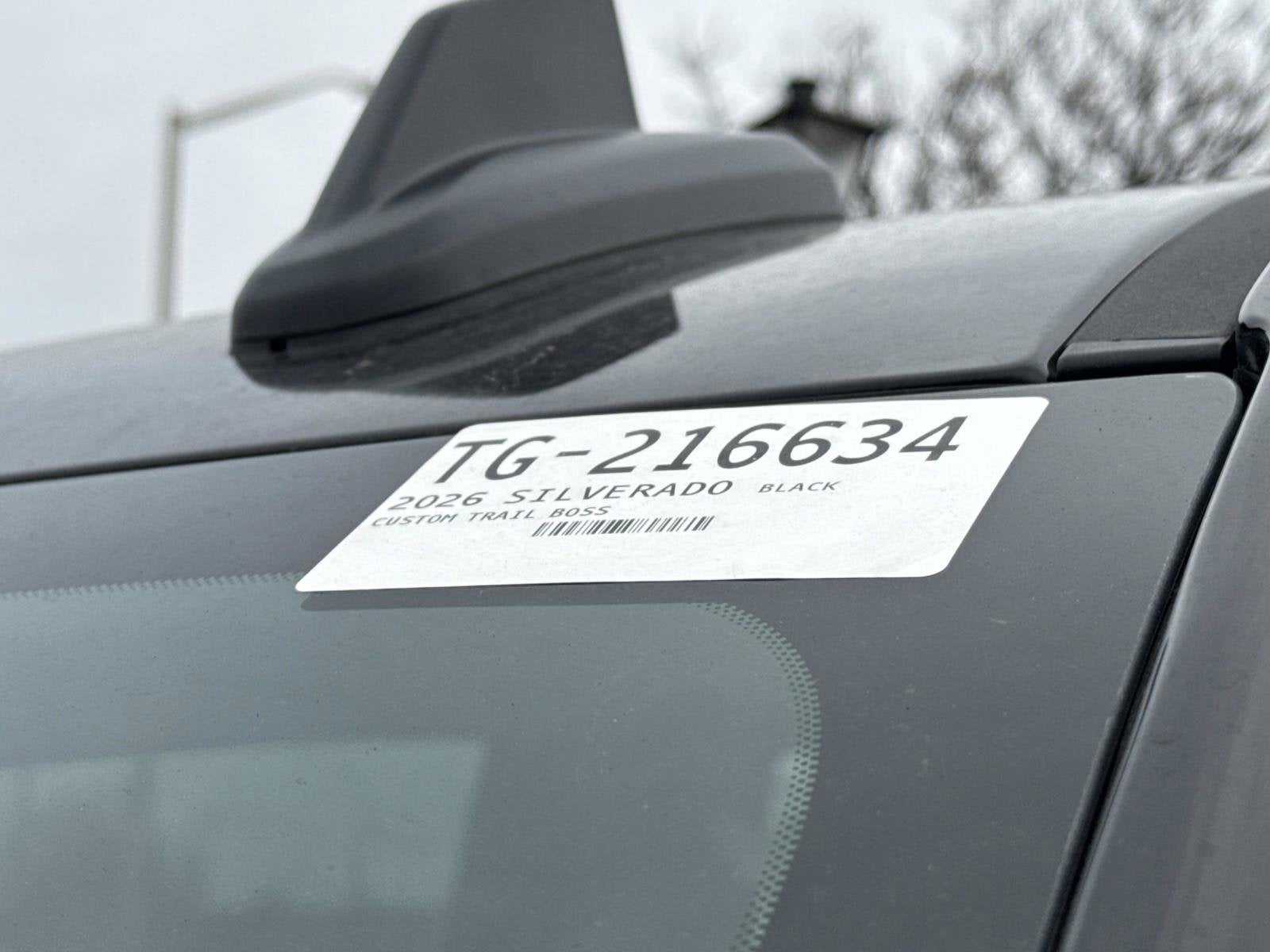 2026 Chevrolet Silverado 1500 Custom Trail Boss