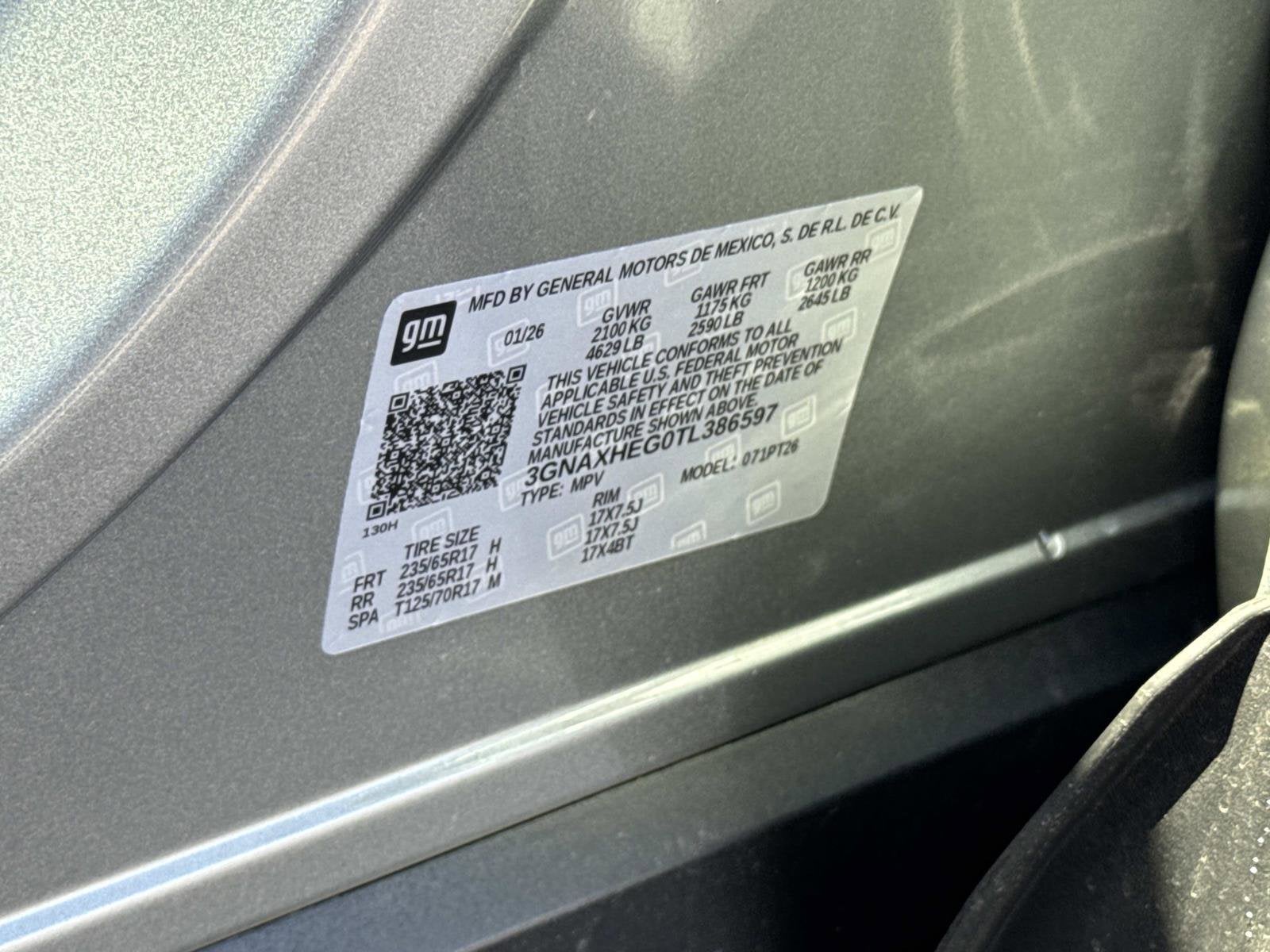 2026 Chevrolet Equinox LT