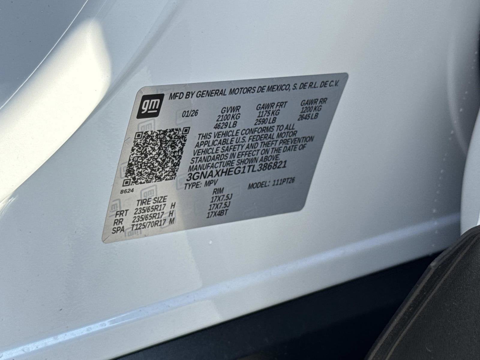 2026 Chevrolet Equinox LT