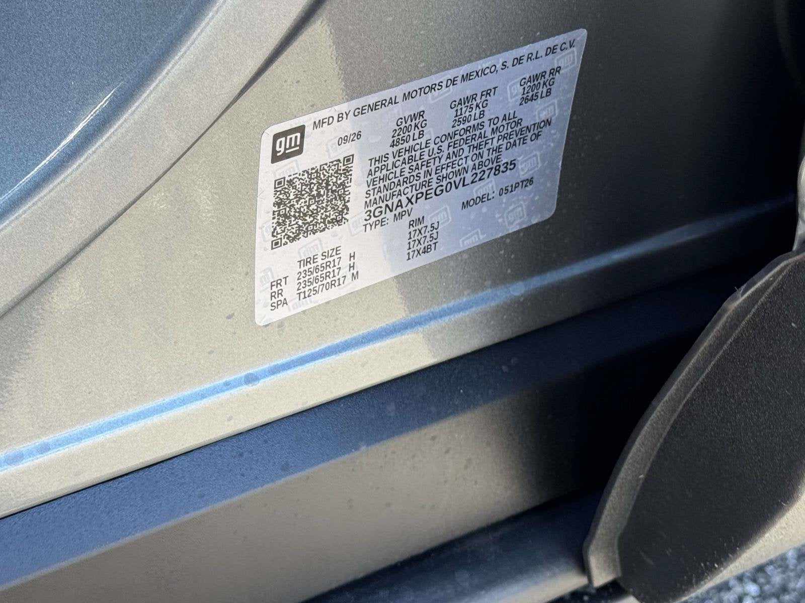2027 Chevrolet Equinox AWD LT