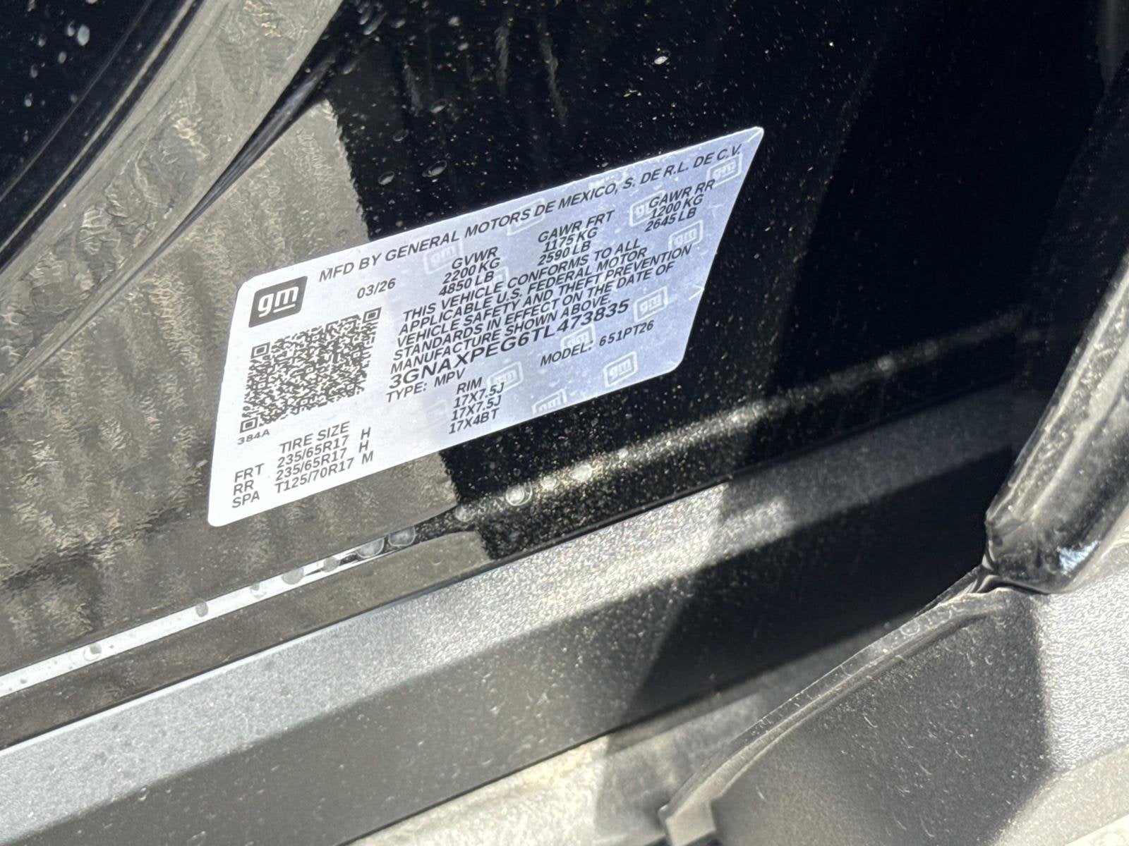 2026 Chevrolet Equinox LT