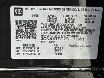 2026 Chevrolet Equinox RS