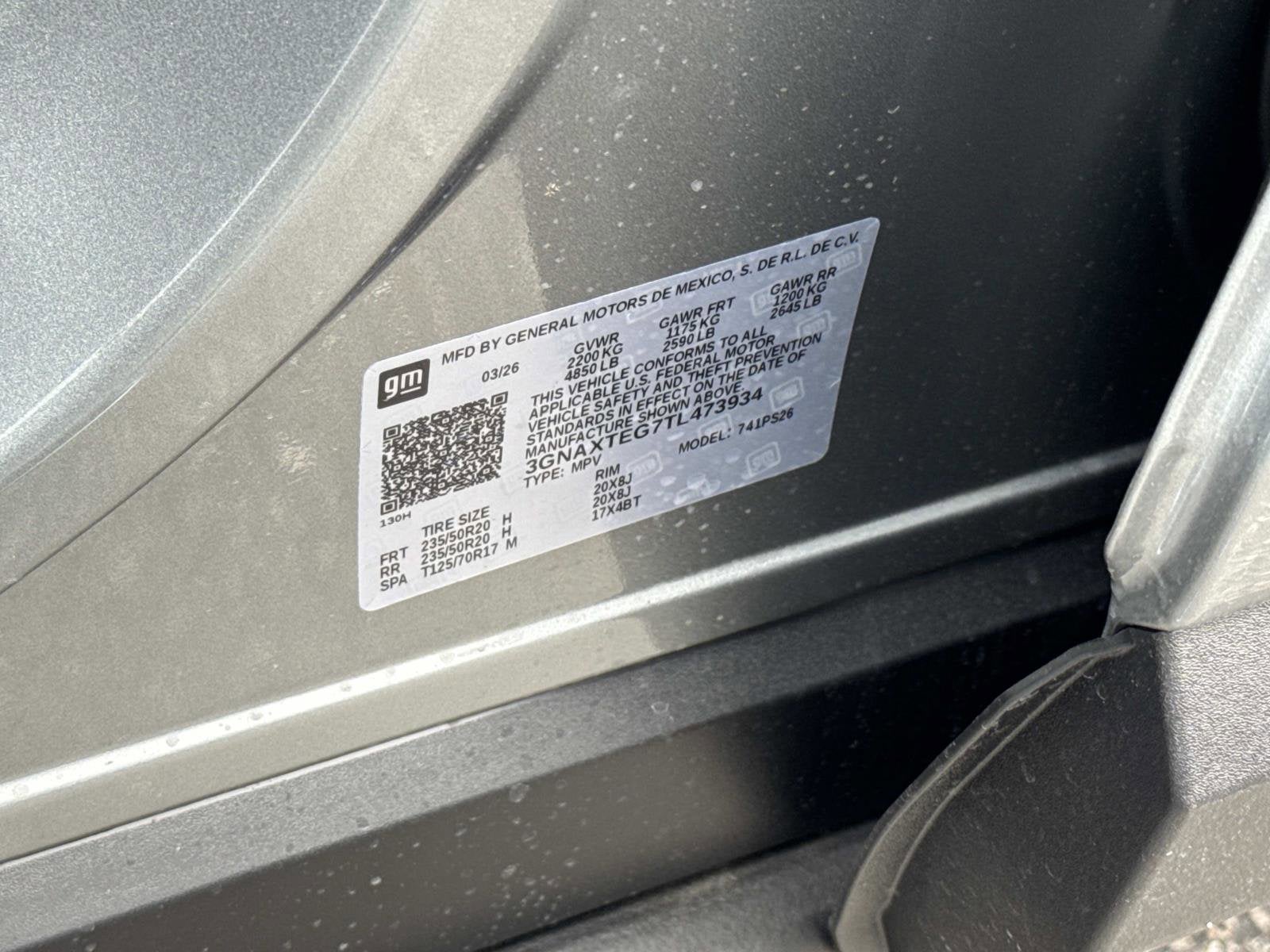 2026 Chevrolet Equinox RS