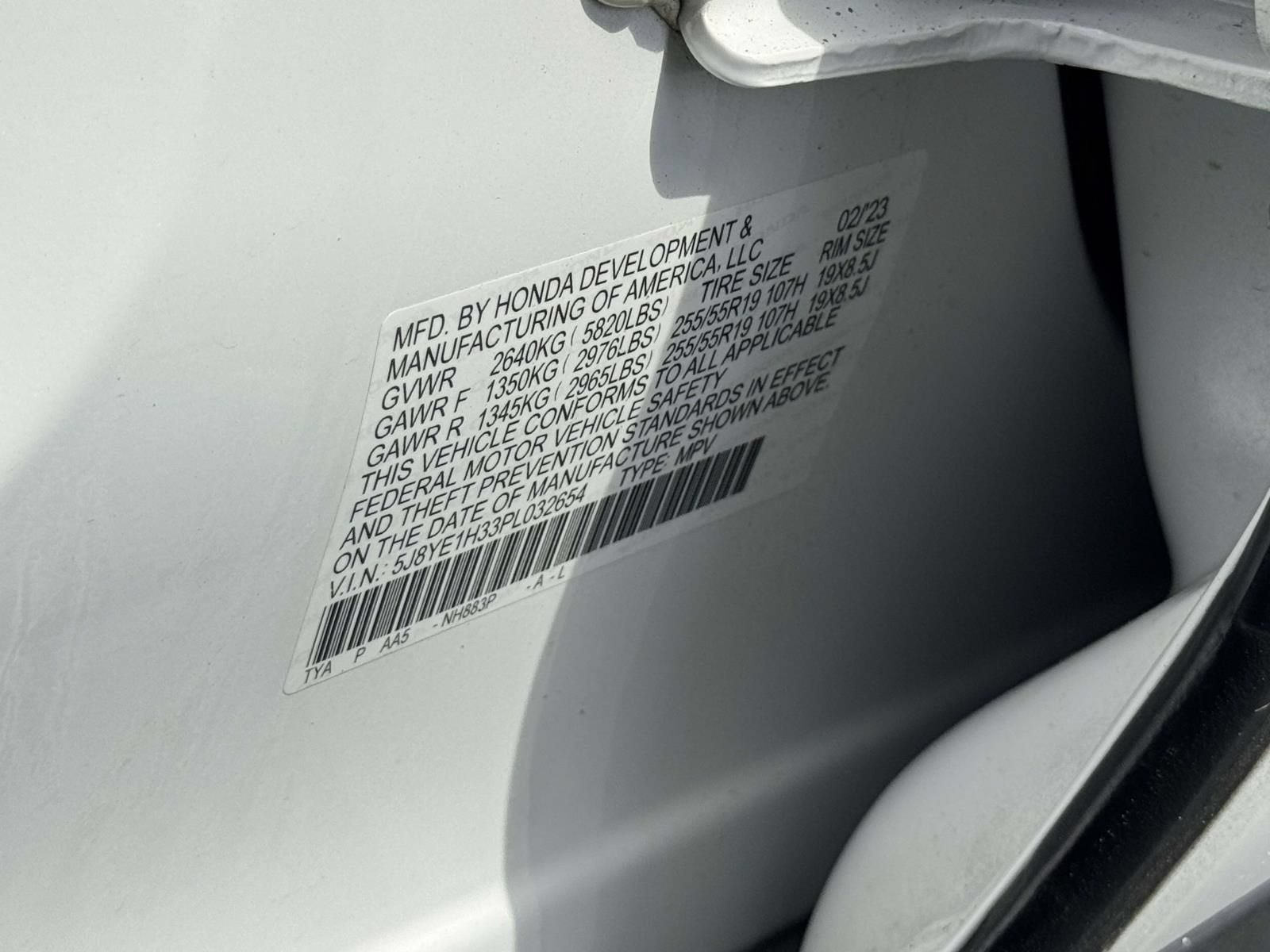 2023 Acura MDX BASE
