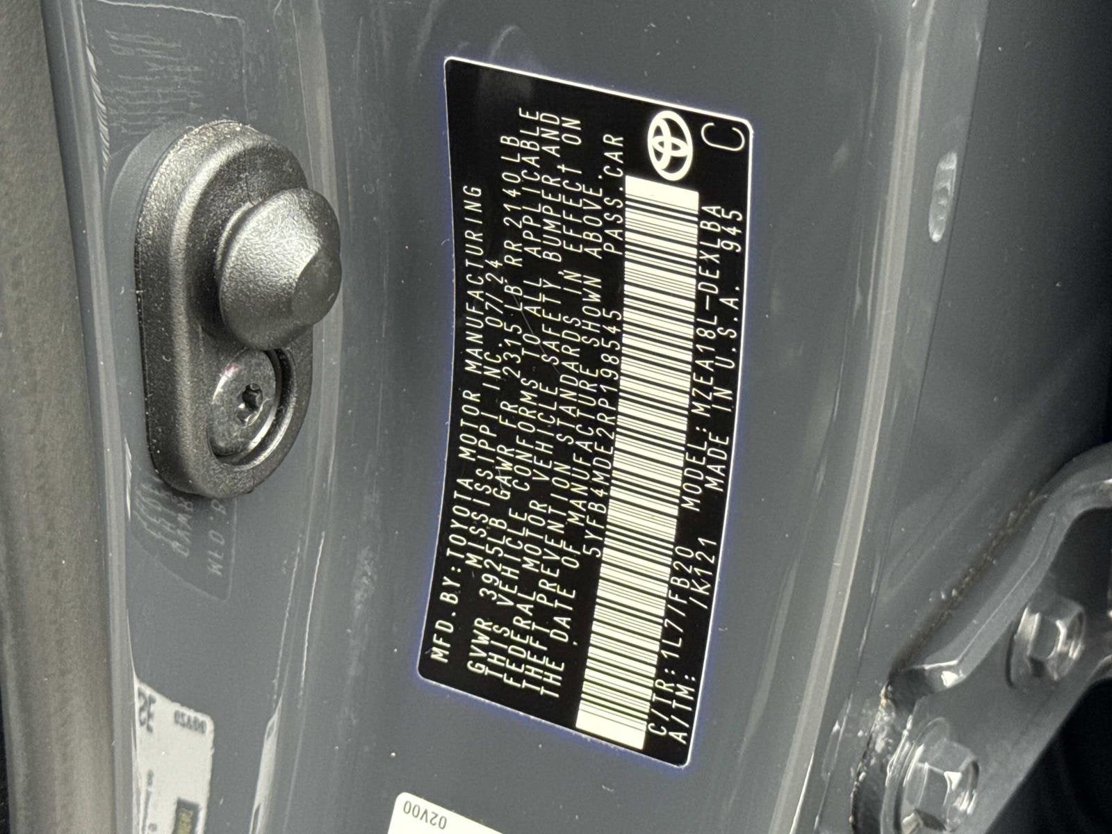 2024 Toyota Corolla LE