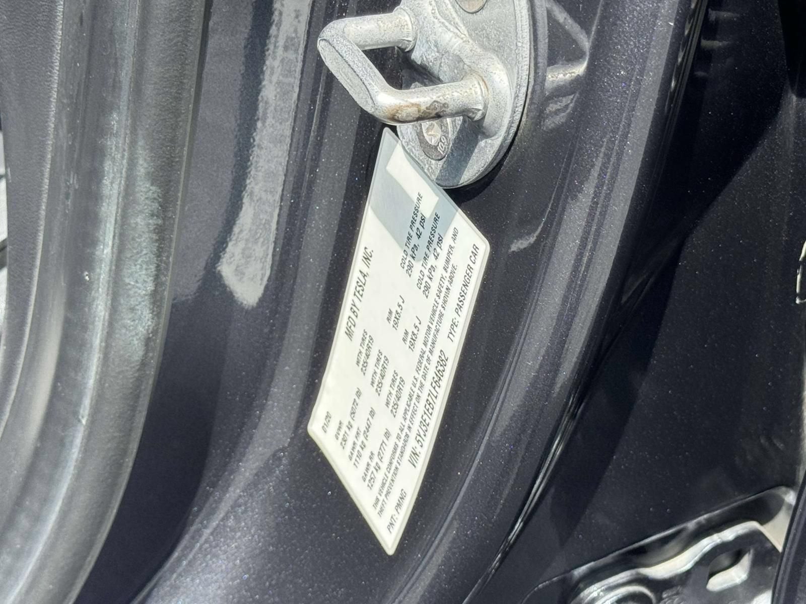 2020 Tesla Model 3 Long Range