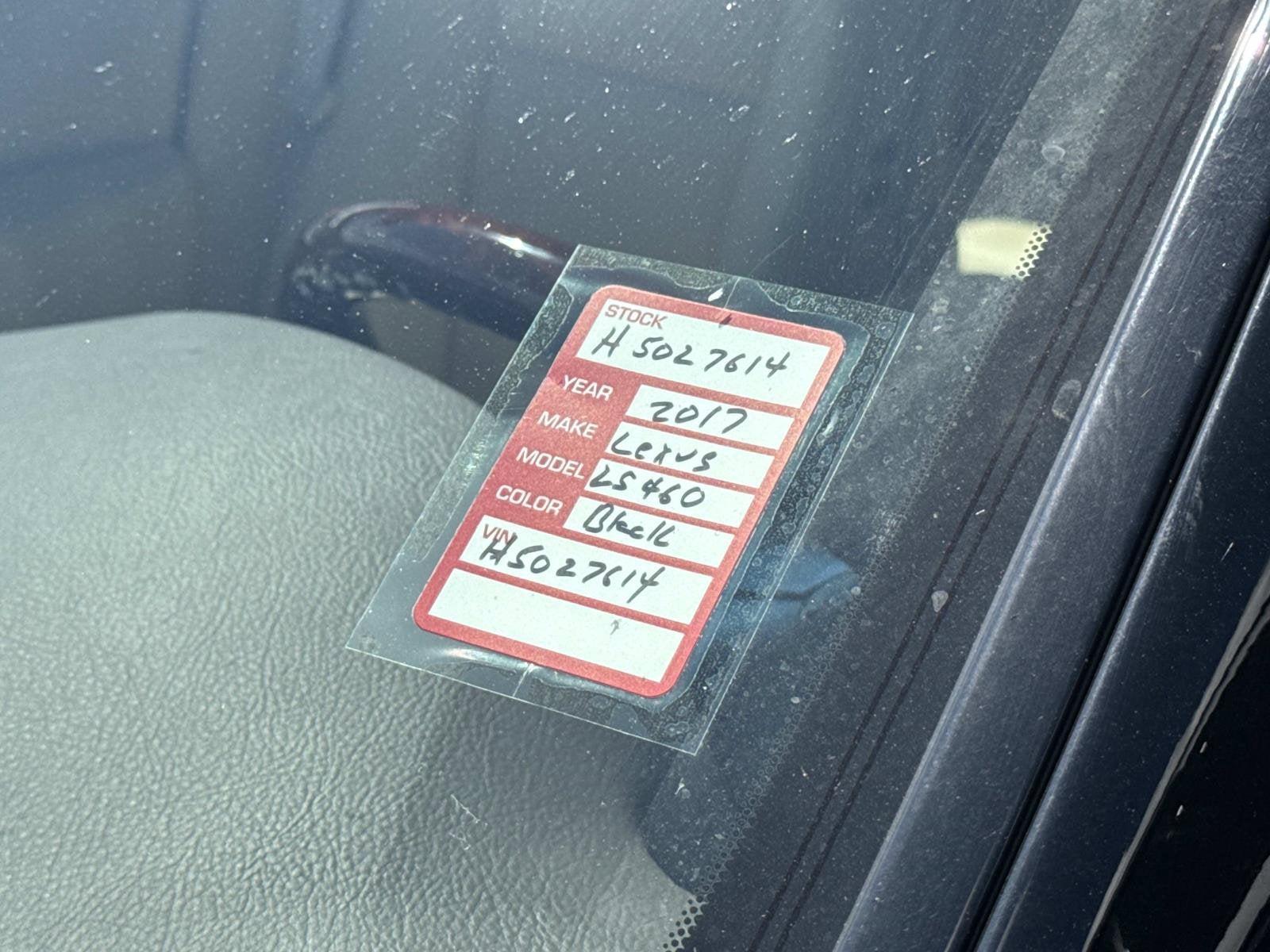 2017 Lexus LS LS 460