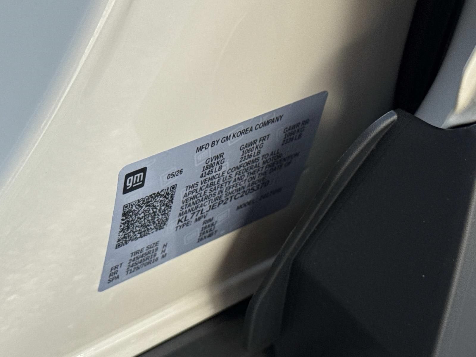 2026 Chevrolet Trax 2RS