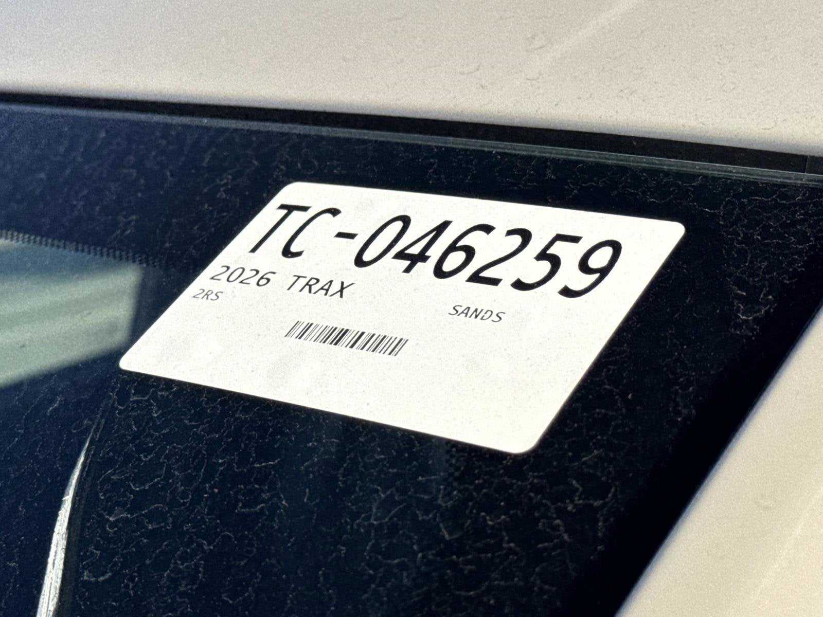 2026 Chevrolet Trax 2RS