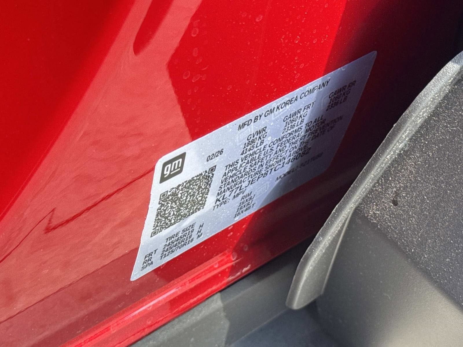 2026 Chevrolet Trax 2RS