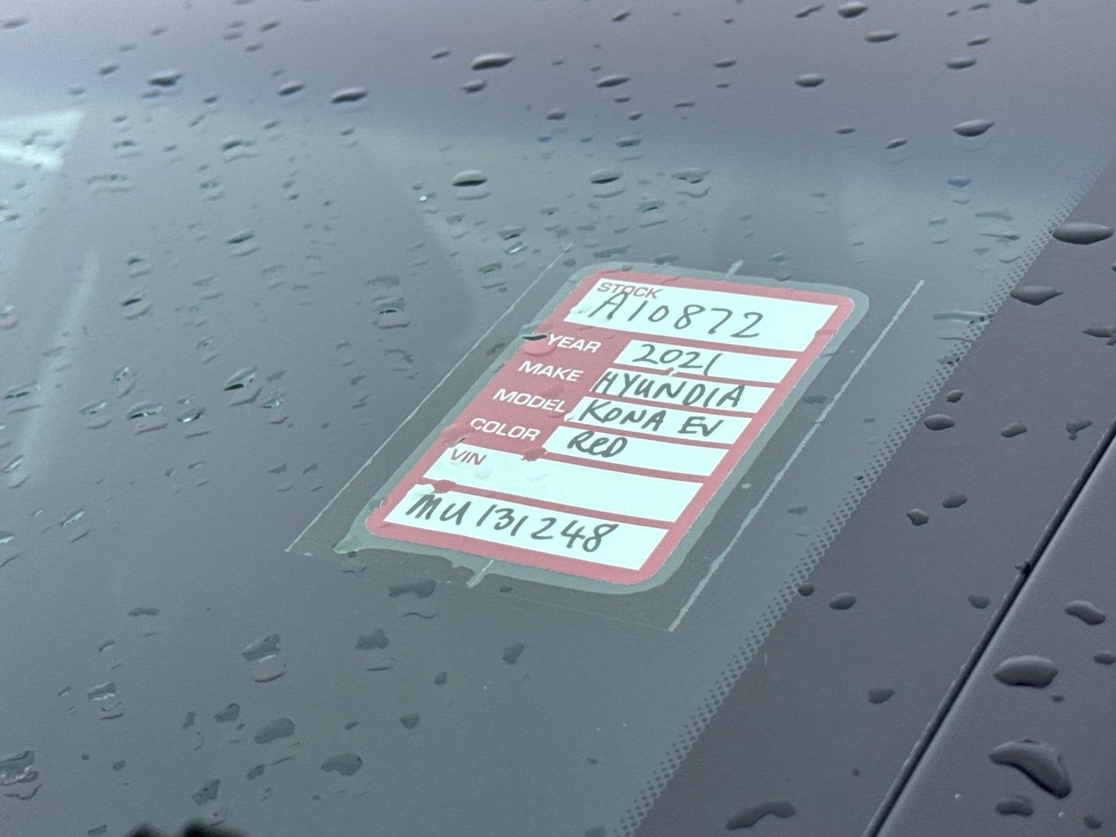 2021 Hyundai Kona Electric SEL