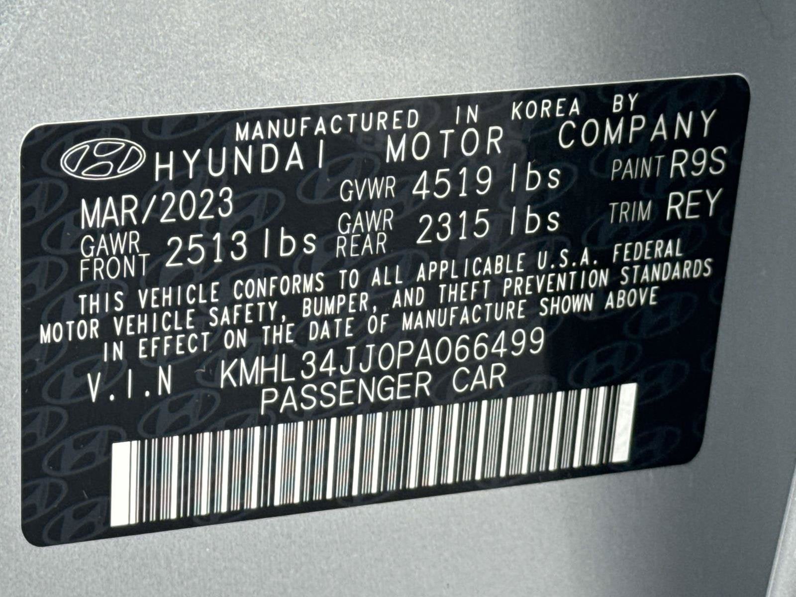 2023 Hyundai Sonata Hybrid SEL