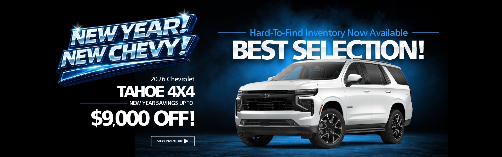 2026 CHEVROLET TAHOE 4X4